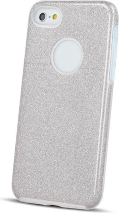 Produktbild OEM Glitter 3in1 Hülle für Samsung Galaxy A51 silber (Samsung Galaxy A51)