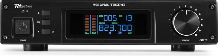 Actual product image Power Dynamics PD210 UHF microfoonsysteem met draadloze handmicrofoon - 160 kanalen -