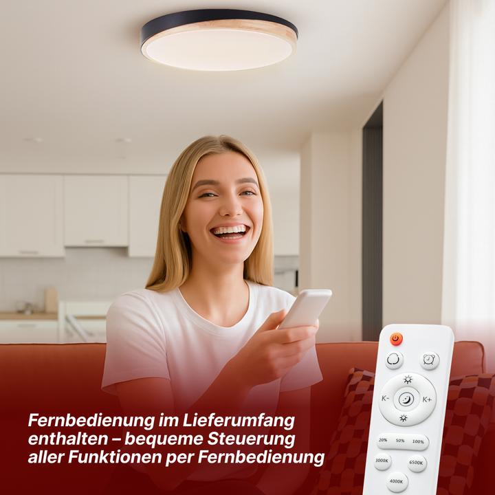 Produktbild Brilliant G80846/Baarlo LED-Deckenleuchte LED fest eingebaut W Schwarz matt (4500 lm)