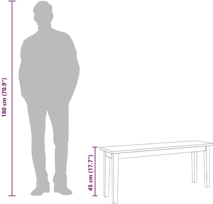 Produktbild VidaXL Rosemary (110 cm)
