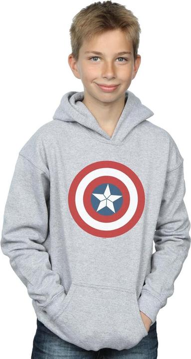 Produktbild Captain America Civil War Shield Kapuzenpullover Jungen (128)