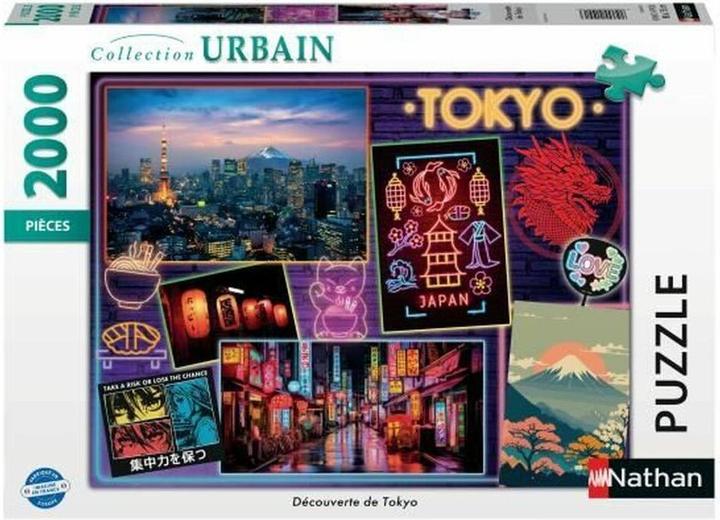 Nathan Puzzle 2000 pieces Discovering Tokyo (2000 Teile)