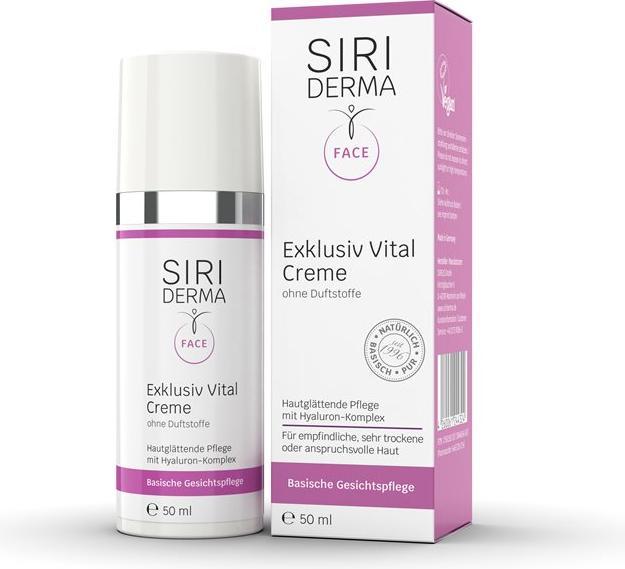 Produktbild Siriderma Hautcreme Exclusiv-Vital ohne Duftstoffe (50 ml, 24h Creme)