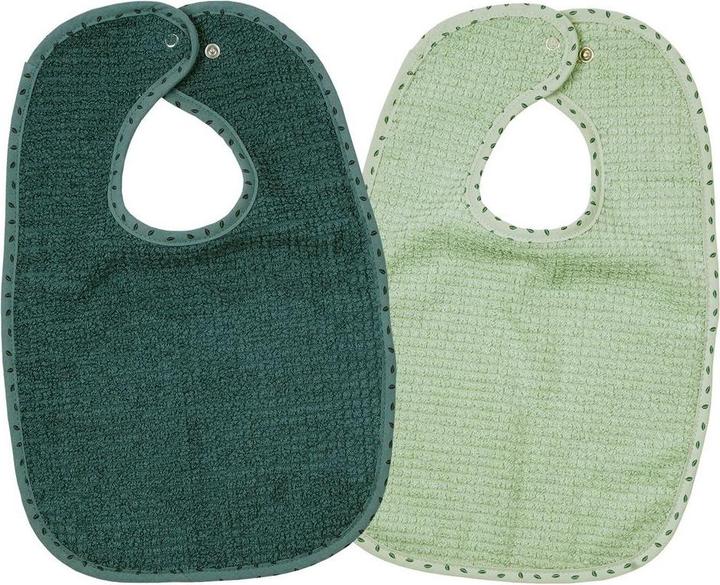 Actual product image Bib giant bib 2-pack with press studs