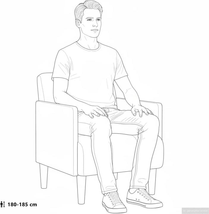 Actual product image vidaXL Sessel