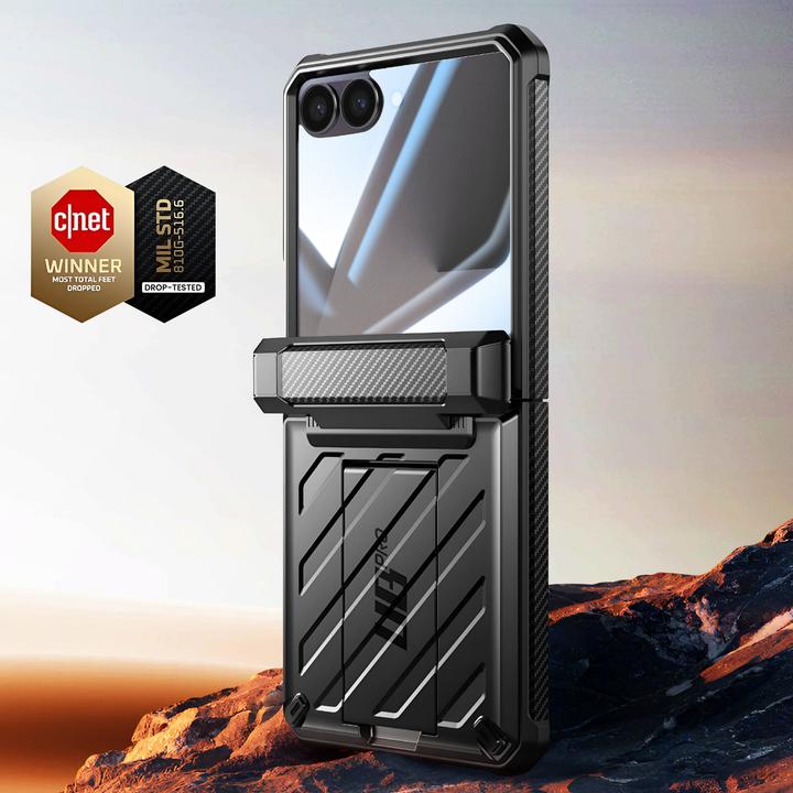 Produktbild Supcase Unicorn Beetle Pro Hülle für Samsung Galaxy Z Flip 7 - Schwarz (Samsung Galaxy Z Flip7)
