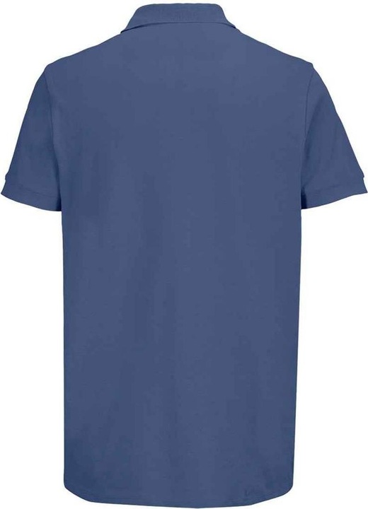 Actual product image Sols Unisex Adult Pacific Pique Twin Needle Stitch Polo Shirt (L)