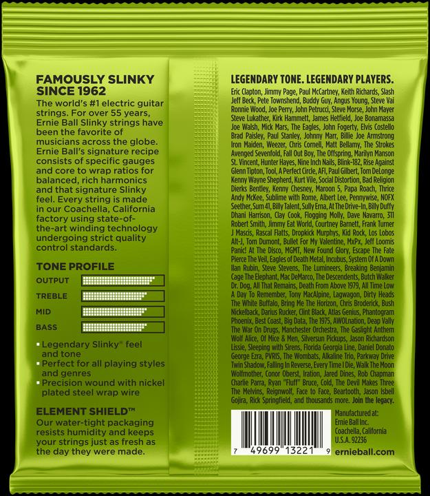 Produktbild Ernie Ball Slinky Nickel 3 Regular (6 x, E-Gitarre, 0.05")