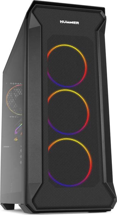 Actual product image Nox Hummer Quantum Mini Tower (ATX, ITX, mATX)