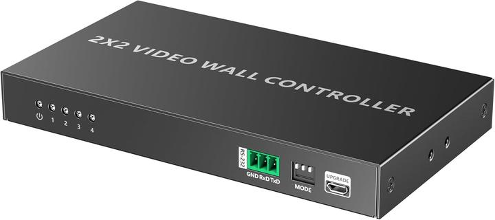 Actual product image PremiumCord HDMI Video Wall Controller for 4 Displays, 8 Display Modes, Full HD 1080p 60Hz