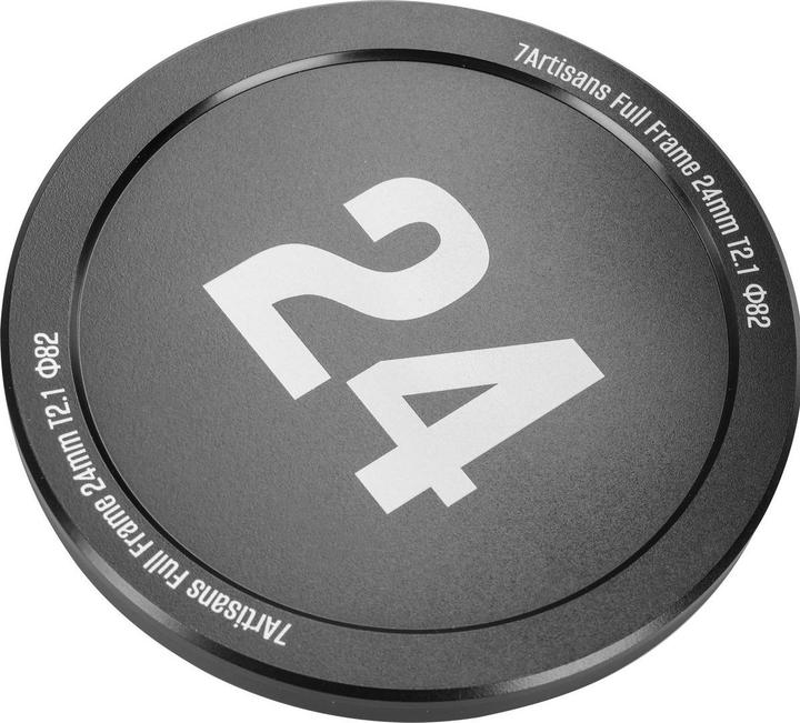 Image du produit 7artisans 24T21B-EF INF 24mm T2.1 INFINTE EF Mount (Black) (Canon EF, Plein format)