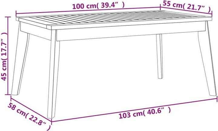 Produktbild vidaXL Wyatt