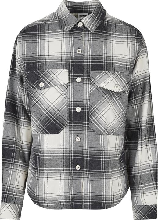 Produktbild Urban Classics Langarmhemd Oversized Check - 108403 (M)