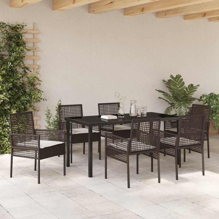Produktbild vidaXL Garten Essgruppe (160 x 80 x 73 cm)