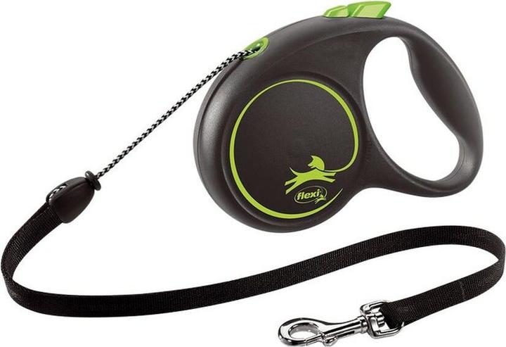 Productafbeelding Flexi Zwart Design Touw (XS, Hond, Algemeen)