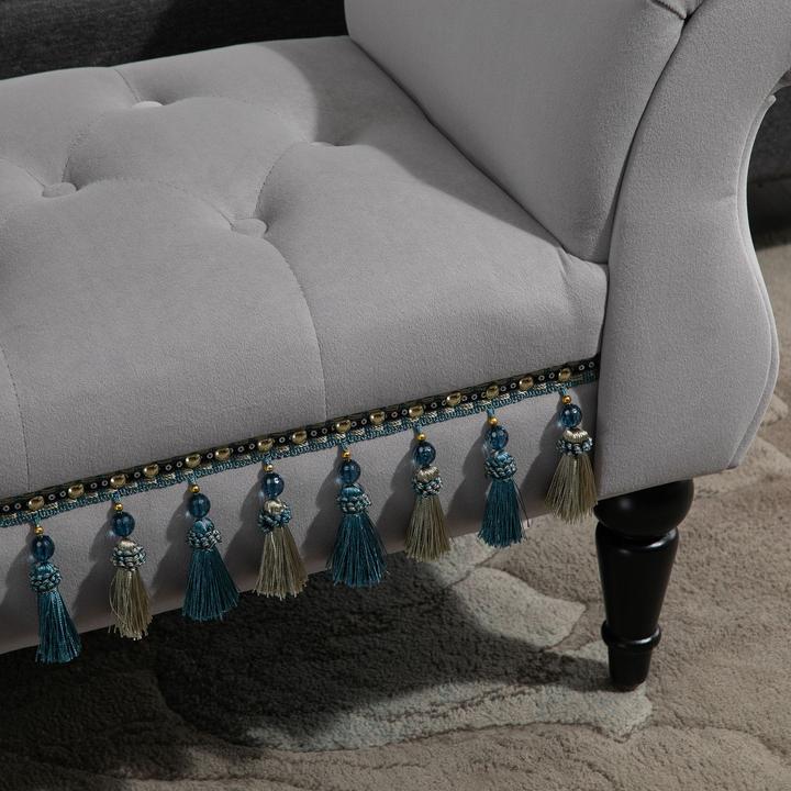 Actual product image Homcom Upholstered bench (117 cm)