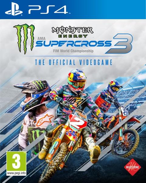 Plaion Monster Energy Supercross - The Official Videogame 3 (PS4, IT)