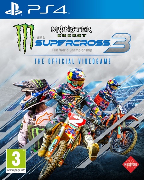 Actual product image Plaion Monster Energy Supercross - The Official Videogame 3 (PS4, IT)