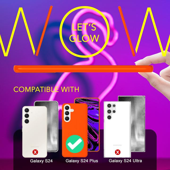 Productafbeelding Nalia Neon Silicone Mouw (Samsung Galaxy S24+)