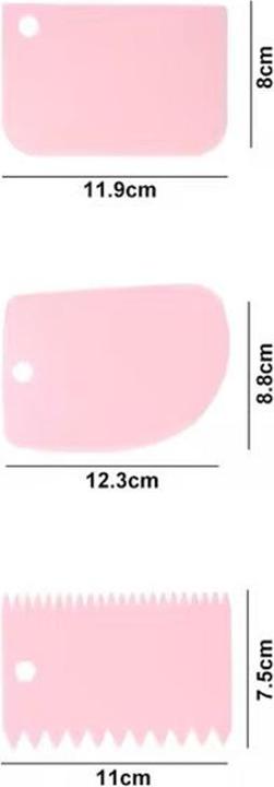 Produktbild Walfos Poche à douille rose + 3 spatules