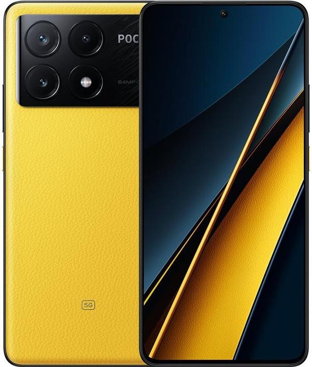 Image du produit Xiaomi Poco X6 Pro (512 Go, Jaune, 6.67", Double SIM, 5G)