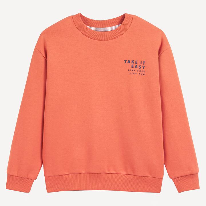 Immagine prodotto La Redoute Collections Sweatshirt mit Aufdruck (116)