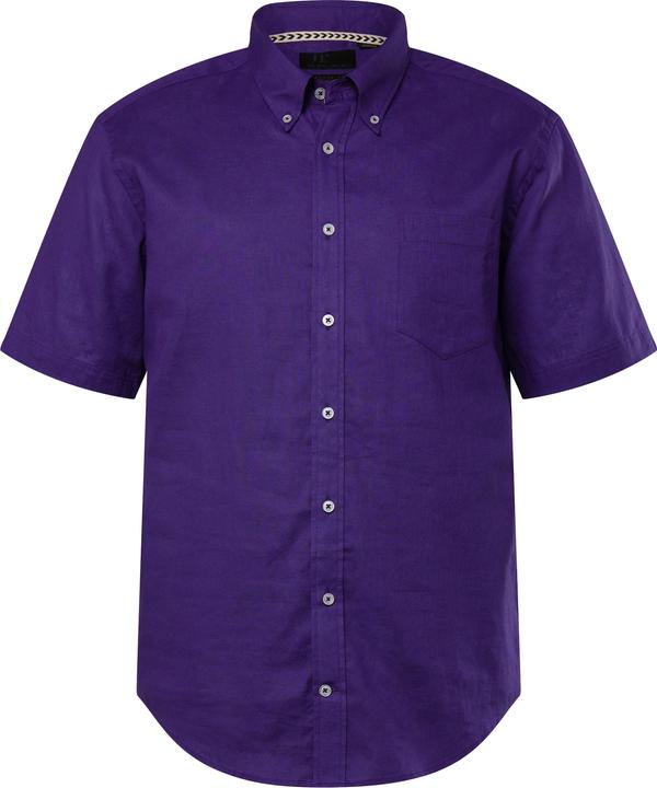Produktbild JP1880 Hemd, Halbarm, Leinenmix, Buttondown-Kragen, Modern Fit (L)