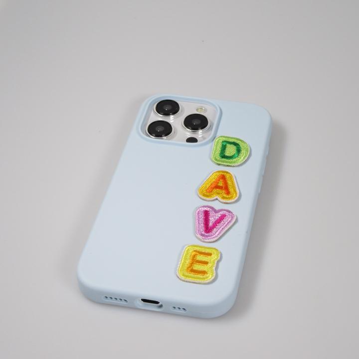 Actual product image PhoneLook Sticker Sticker for mobile/tablet/computer 3D embroidered Mini Lettre P