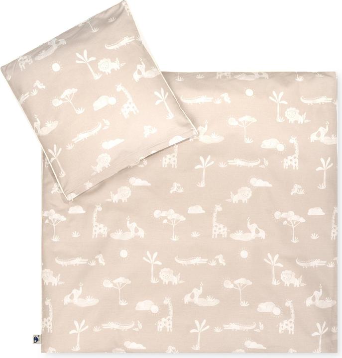 Julius Zöllner Organic bed linen, Jungle Dream (80 x 80 cm, 35 x 40 cm)