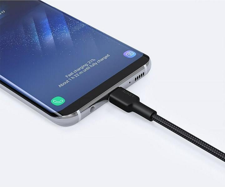Immagine prodotto Aukey Cavo Nylone intrecciato da USB 2.0 a USB-C 0,9 m (0.90 m, USB 3.2 Gen 1)