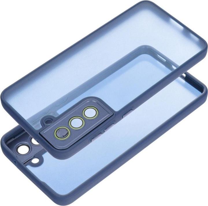 Actual product image OEM Back panel cover VARIETE Case for SAMSUNG S21 FE navy blue (Samsung Galaxy S21 FE)