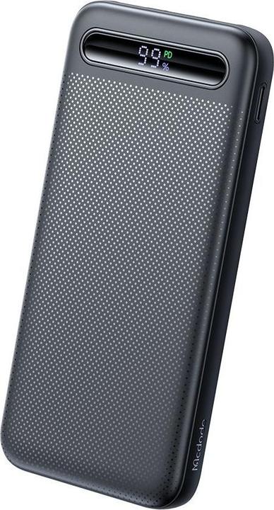 Actual product image Mcdodo Power Bank MC-3881 Digital Display 10000mAh, 22.5W do D (czarny) (10000 mAh, 22.50 W, 37 Wh)