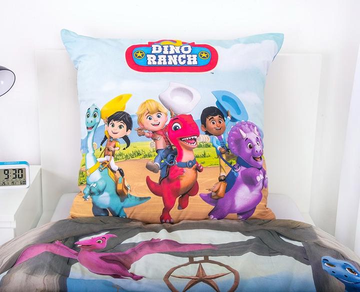 Actual product image Universal Textiles Dino Ranch bed linen 70x90+140x200 cm (140 x 200 cm, 70 x 90 cm)