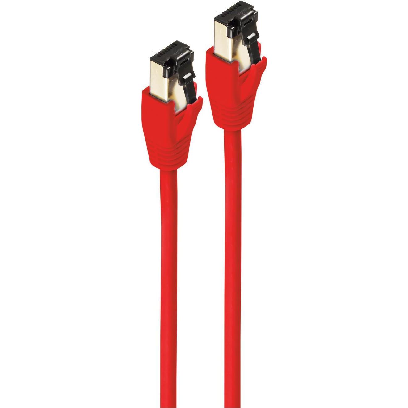 Shiverpeaks -BASIC-S--Patchkabel cat. 8.1 F/FTP PIMF LSZH rot 1,5m (F/FTP, CAT8.1, 1.50 m), Netzwerkkabel