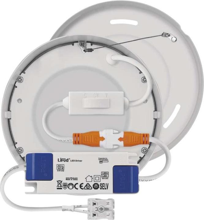 Produktbild Emos LED-Anbauleuchte NEXXO, rund, weiss, 7,6W, mit Change CCT (680 lm)