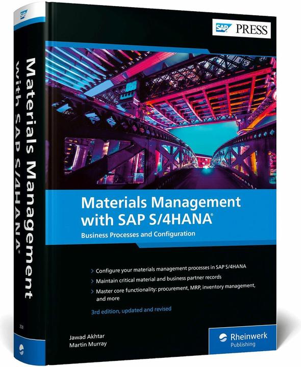 Produktbild Materials Management with SAP S/4HANA (Englisch, Jawad Akhtar, Martin Murray, 2024)