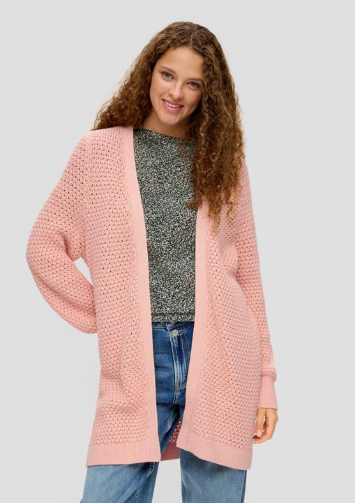 Produktbild s.Oliver Strickjacke Weiche Strickjacke aus Baumwollmix (M)