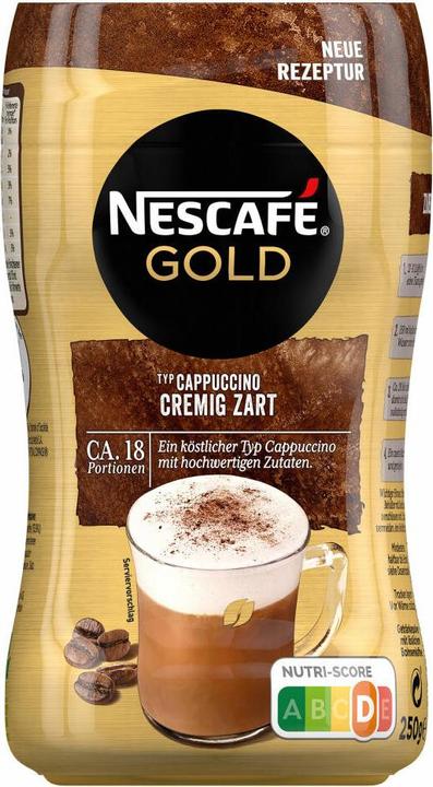 Image du produit Nescafé Cappuccino Cremig Zart (250 g)