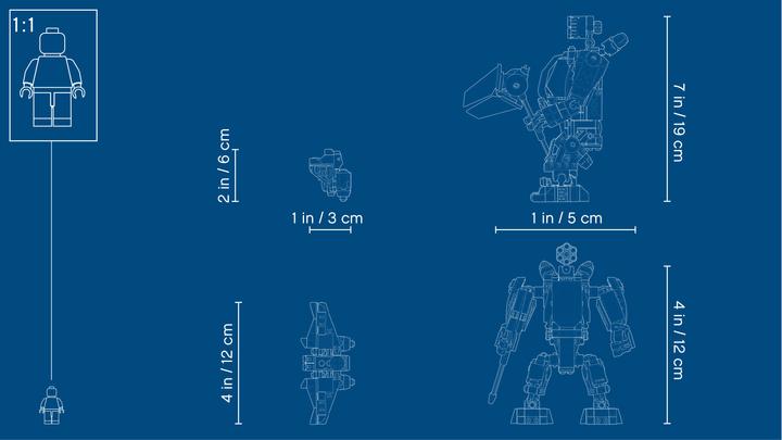 Actual product image LEGO Lex Luthor Mech (76097, LEGO DC)