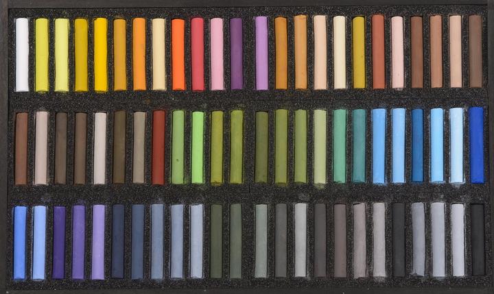 Produktbild BlockX Holzbox 72 Pastelle (36x)