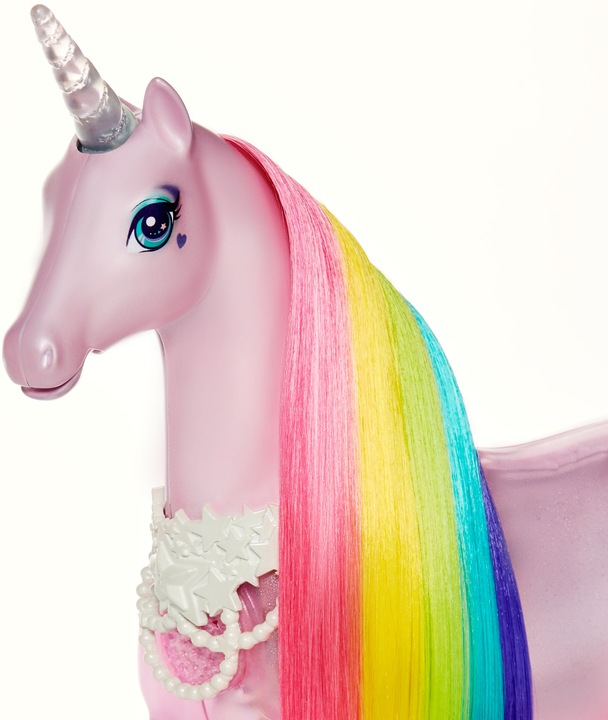 Image du produit Barbie Licorne Lumières Magiques - Poupée Mannequin - 3 ans et +