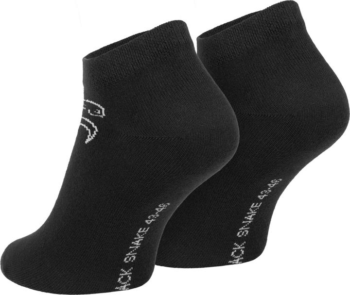 Actual product image Black Snake 3 pairs Basic Sneaker Socks (pack of 3, 35 - 38, 43 - 46, 39 - 42, 47 - 50)