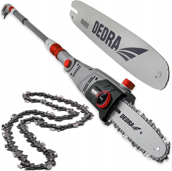 Actual product image Dedra Electric chainsaw with extension arm 750W 8" 2.85 m DED8699 (Electric chain saw)