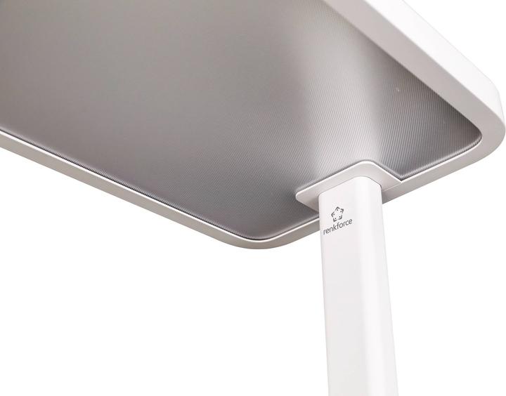 Image du produit Renkforce RF-6410432 LED-Stehlampe LED EEK F A - G Grau-Silber