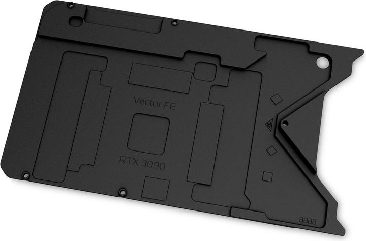 EKWB EK vandens blokeliai EK-Quantum Vector FE RTX 3090 Ti Backplate - nero
