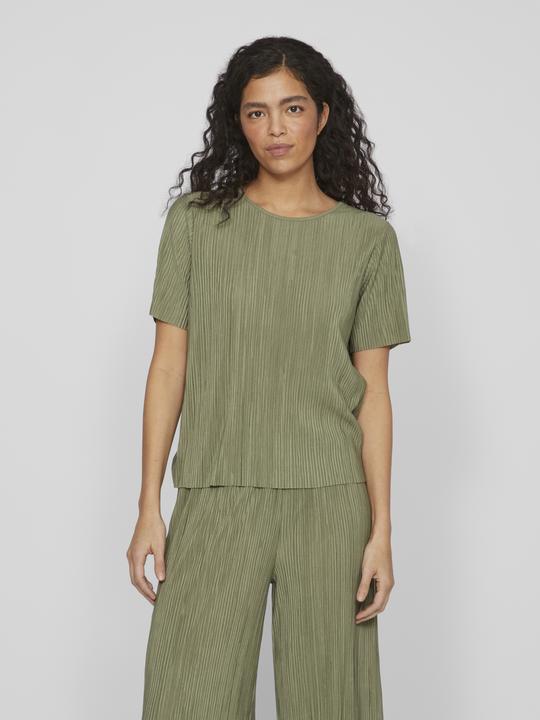 Actual product image Vila Ribbed top with short sleeves (XL)