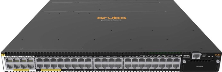 Image du produit HPE Commutateur E Aruba, 24 ports SFP+ couche 3, empilage de fonds de panier (24 Ports)