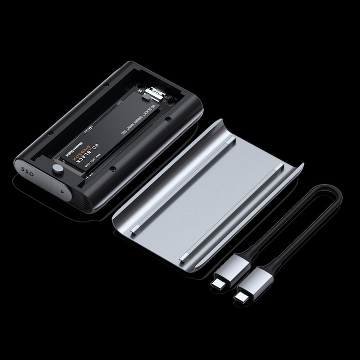 Actual product image Satechi USB4 NVMe SSD Pro (M.2 2280, M.2 2260, M.2 2242)