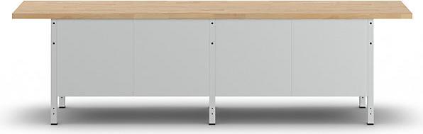 Actual product image eurokraft pro Workbench (300 cm, 70 cm)