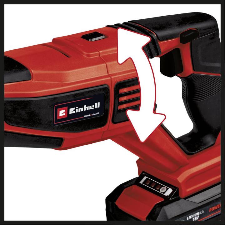 Actual product image Einhell Akku-Saebelsäge 4326310+4540011 ohne Akku Ladegerät (4326310+4540011)